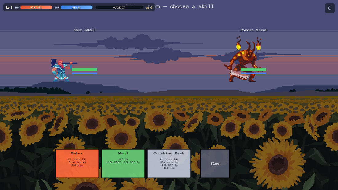 Turn-based battle